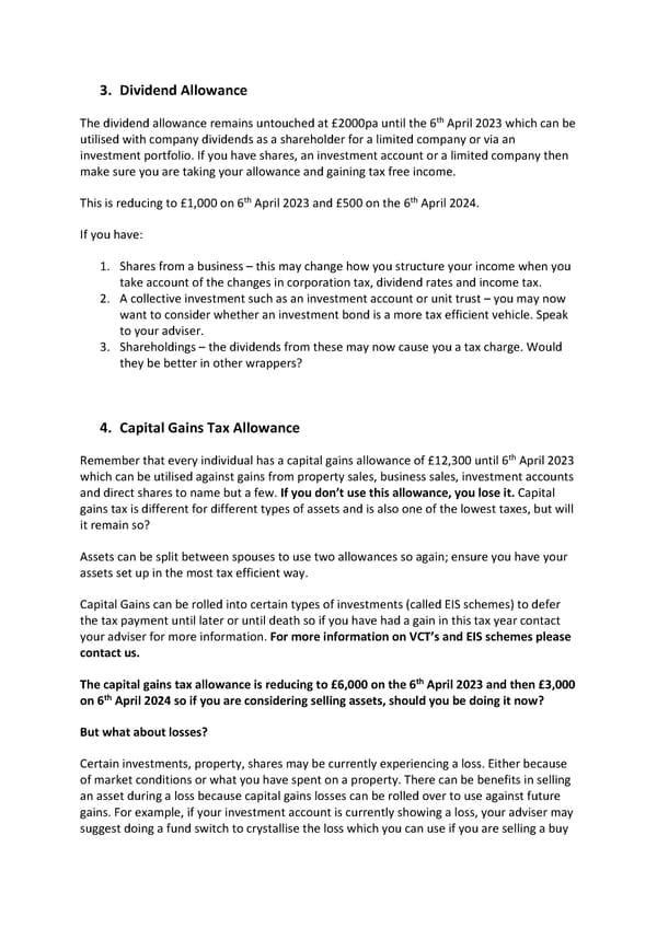 Use it or Lose it - Tax Year End Planning 2023 - Page 14